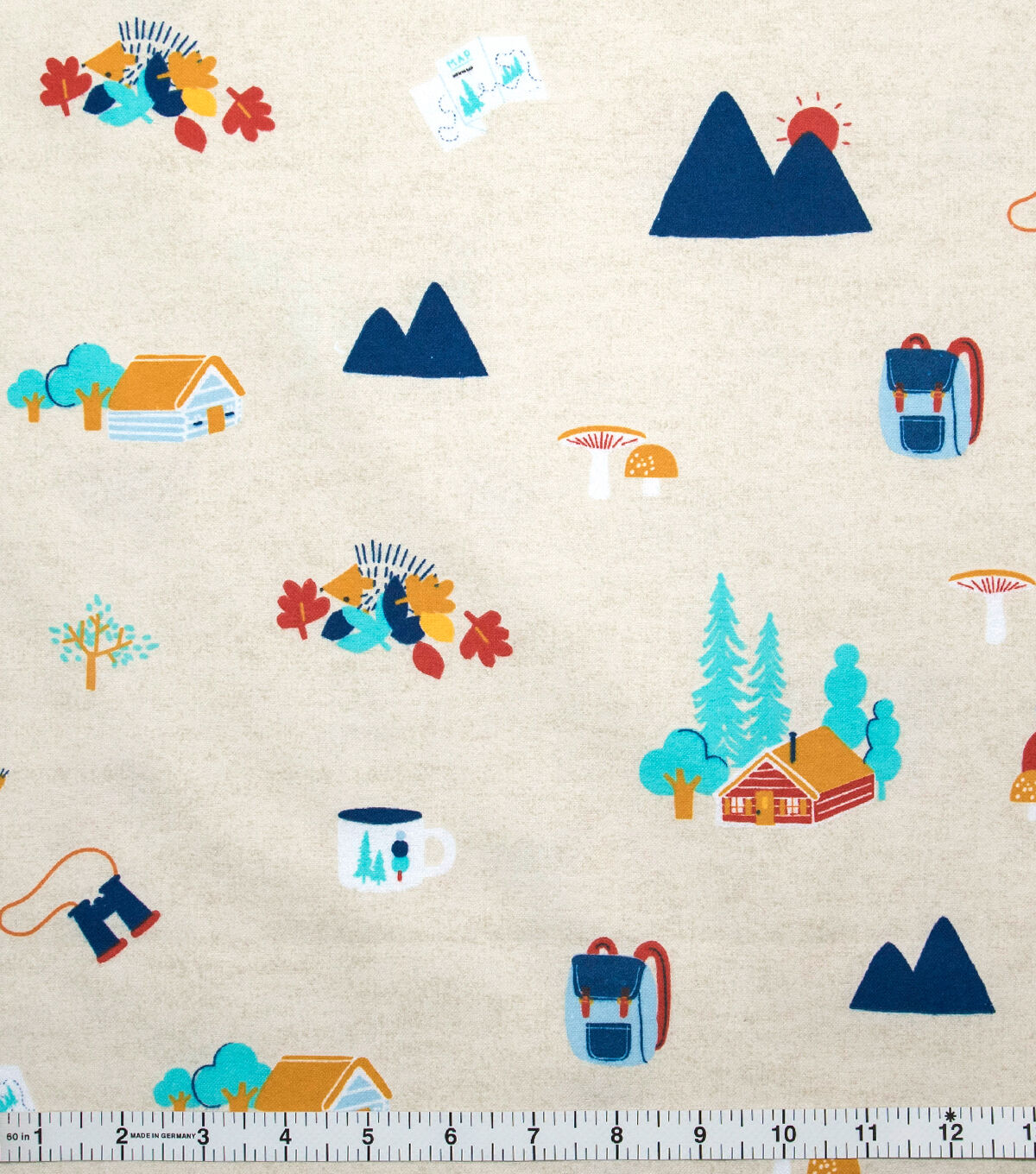 POP! Super Snuggle Camping Flannel Fabric