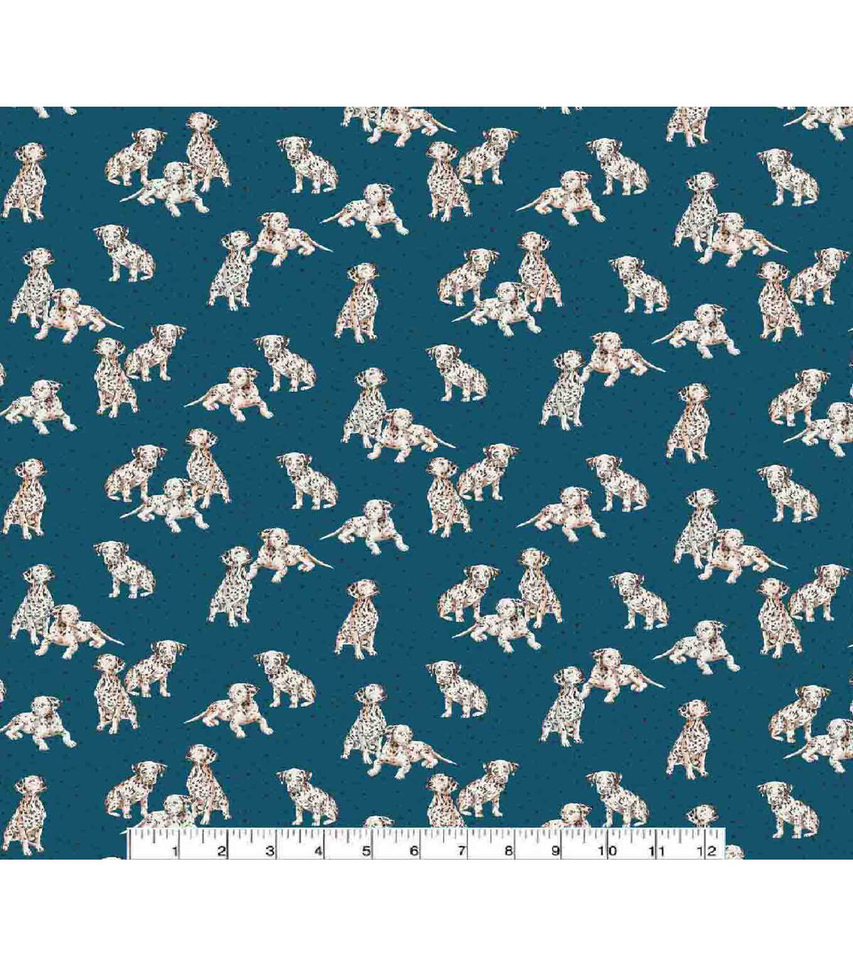Dalmatians On Dots Super Snuggle Flannel Fabric