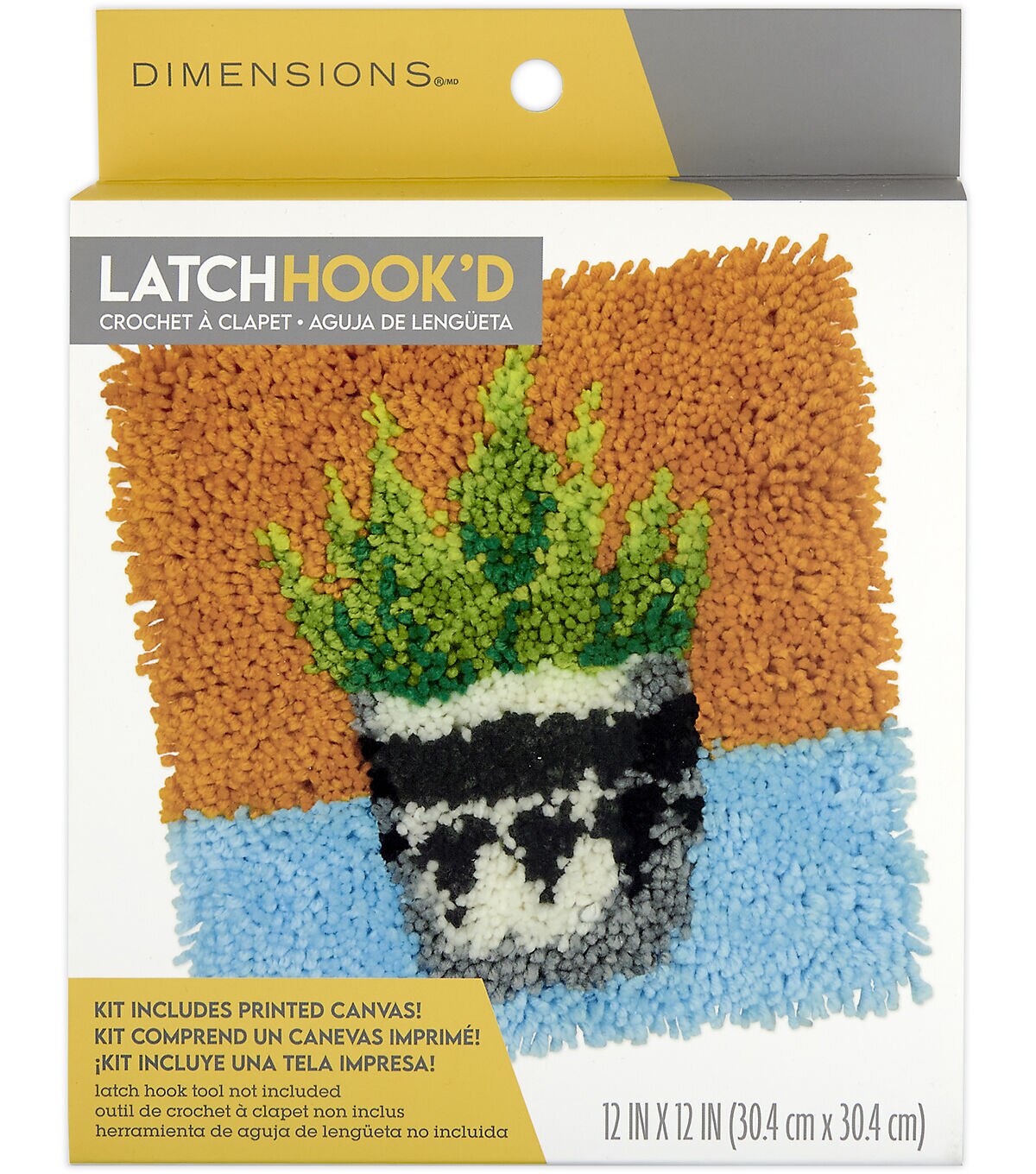 Dimensions Plant Latch Hook Kit 12