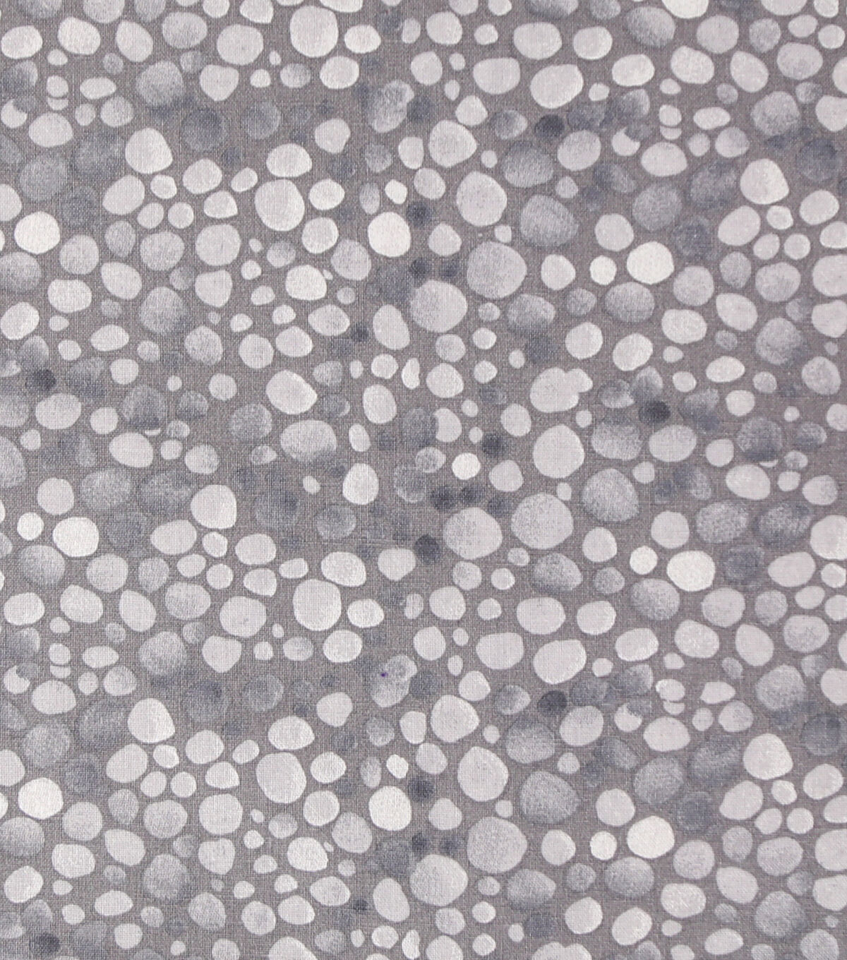 Tonal Packed Dots Gray Cotton Fabric by Keepsake Calico