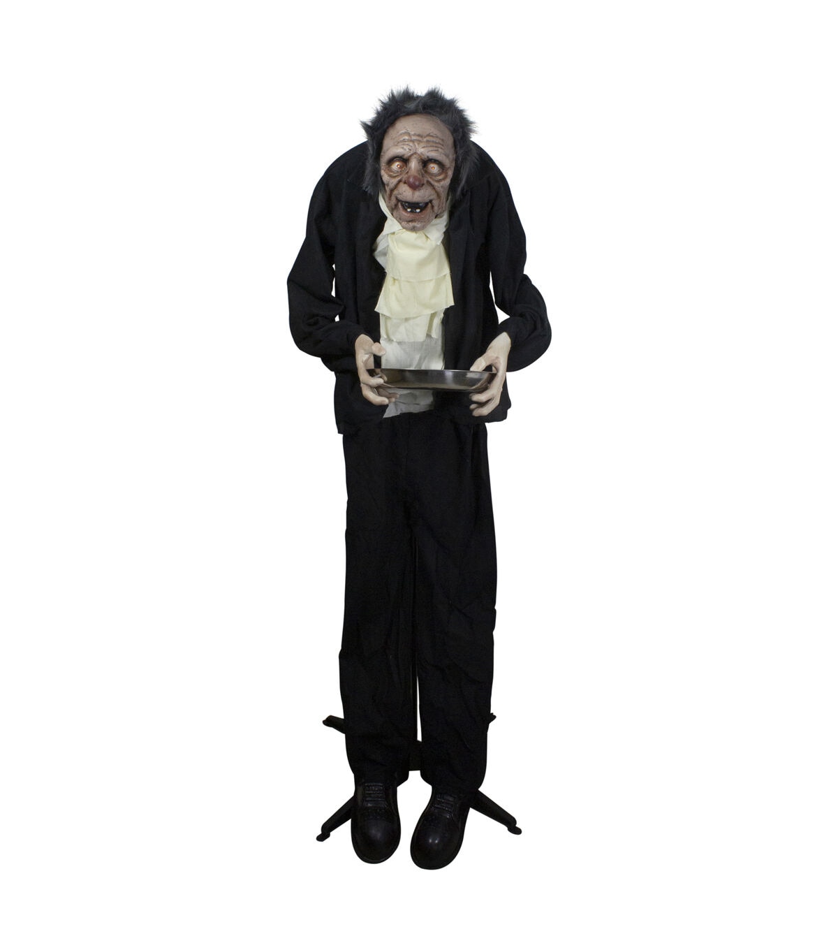 Northlight 6' Lighted Animated Halloween Standing Scary Butler