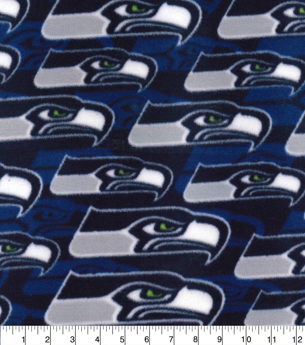 Fabric Traditions Seattle Seahawks NFL Logo Fleece Fabric