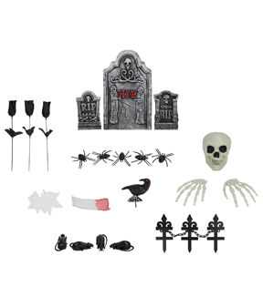 Northlight 24 Piece Outdoor Halloween Tombstone Set