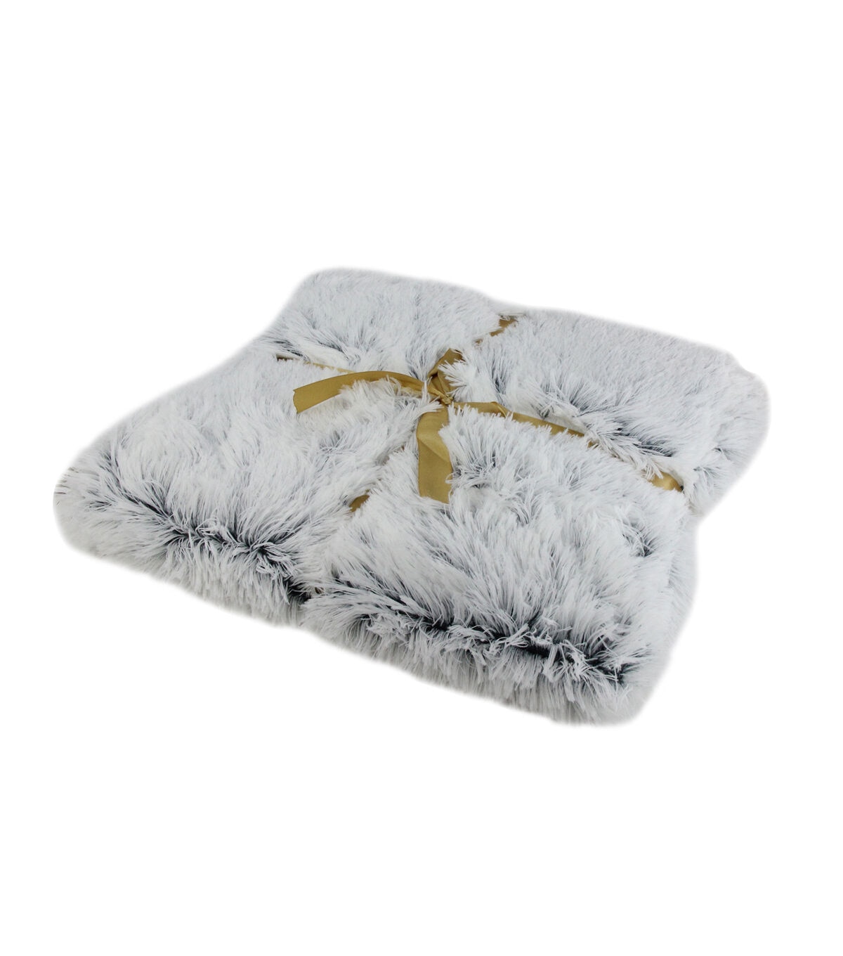 Northlight White Contemporary Rectangular Throw Blanket 55