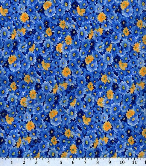 Fabric Traditions Floral Cotton Fabric by Keepsake Calico