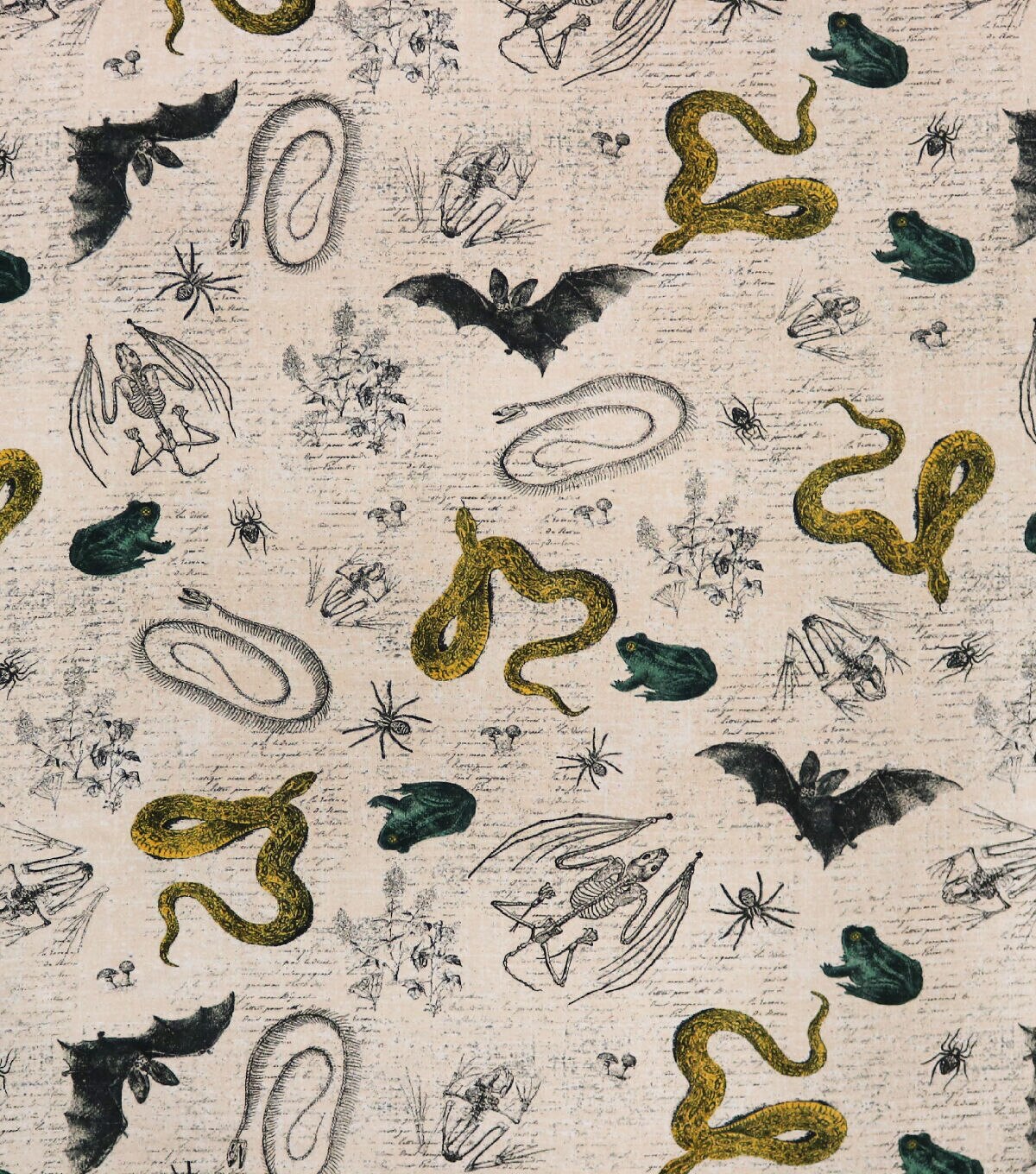 Creatures Super Snuggle Flannel Fabric