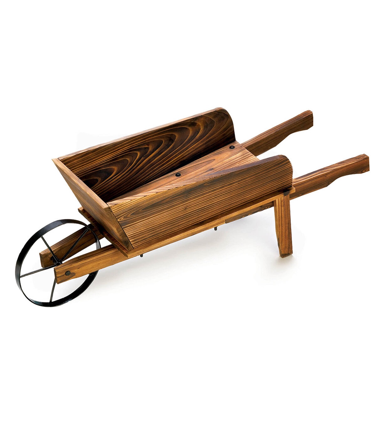 Zingz & Thingz 33in Wooden Country Flower Cart Planter