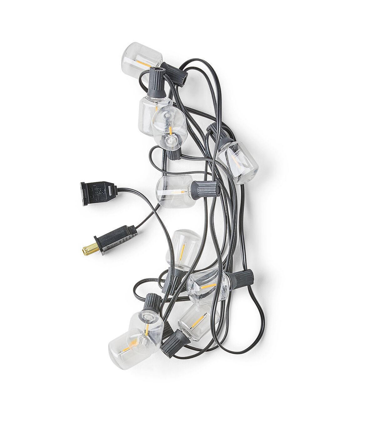 11' Summer Black String Lights by Place & Time