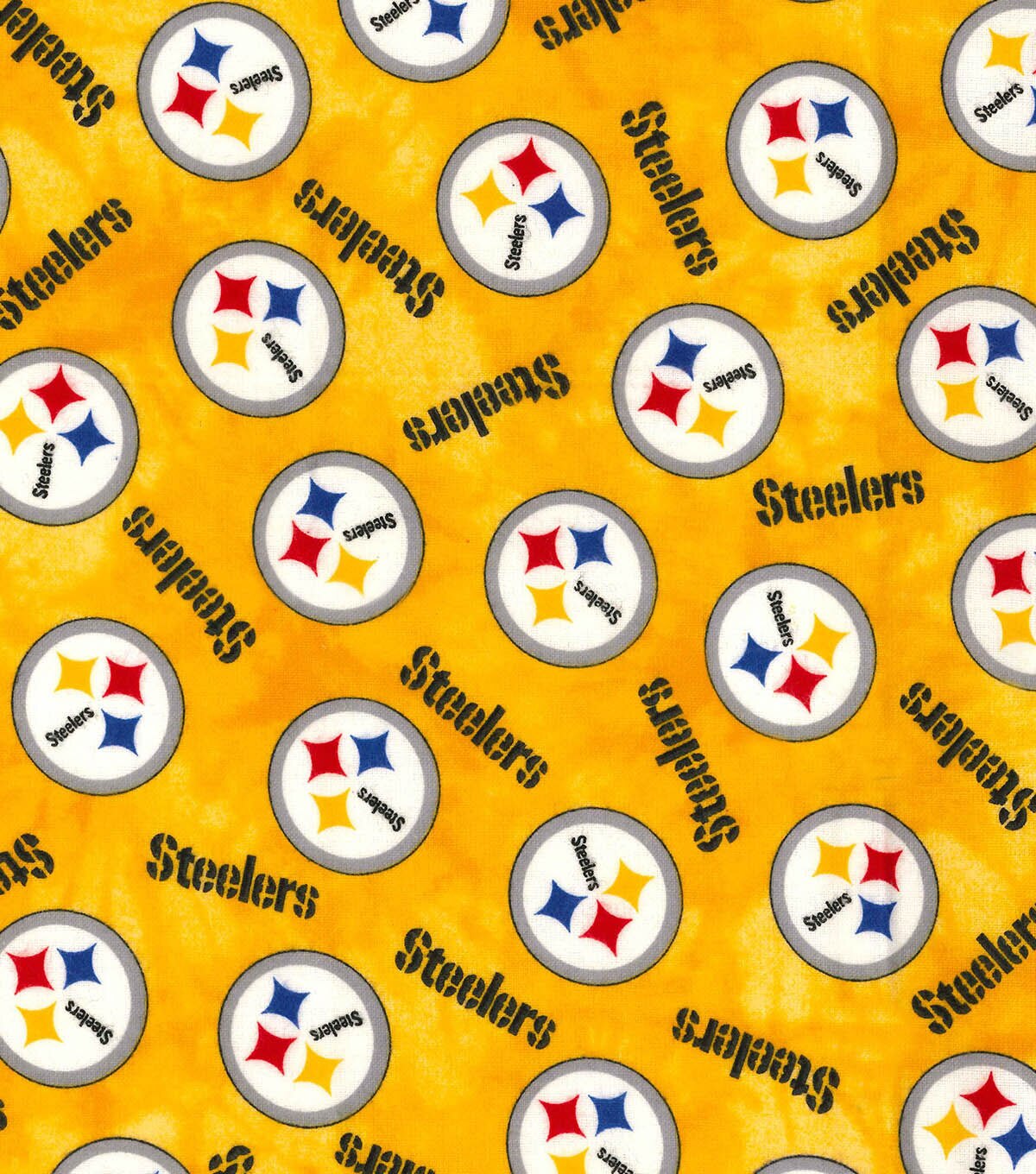 Fabric Traditions Pittsburgh Steelers Flannel Fabric 42