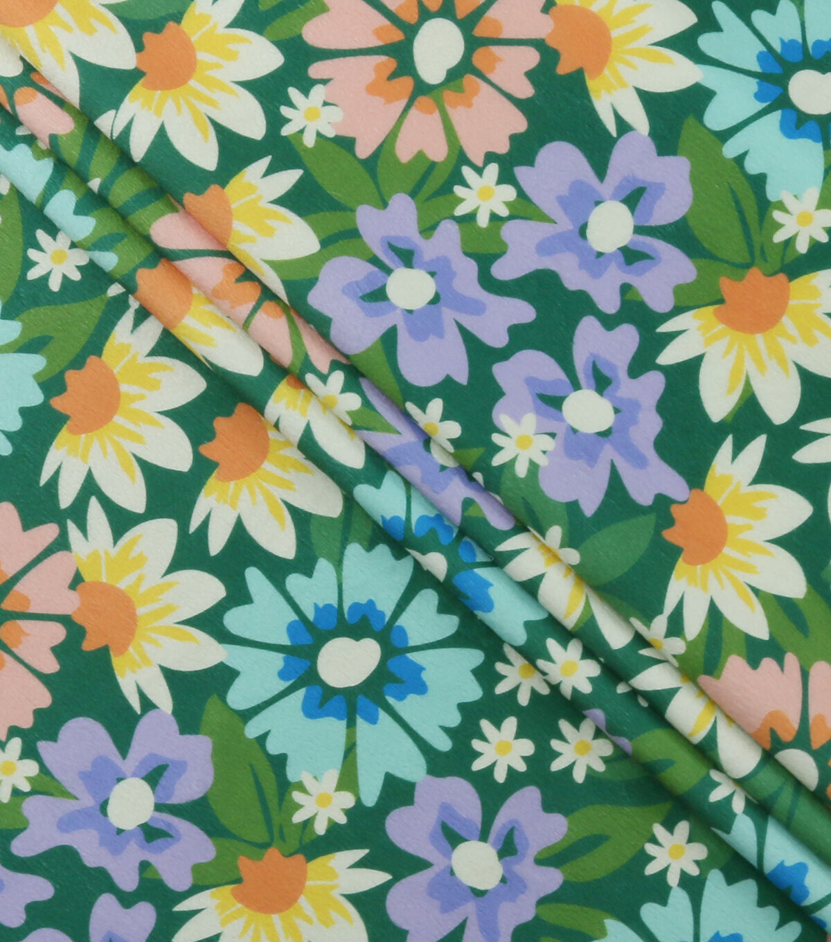 Multi Packed Floral Soft & Minky Fleece Fabric