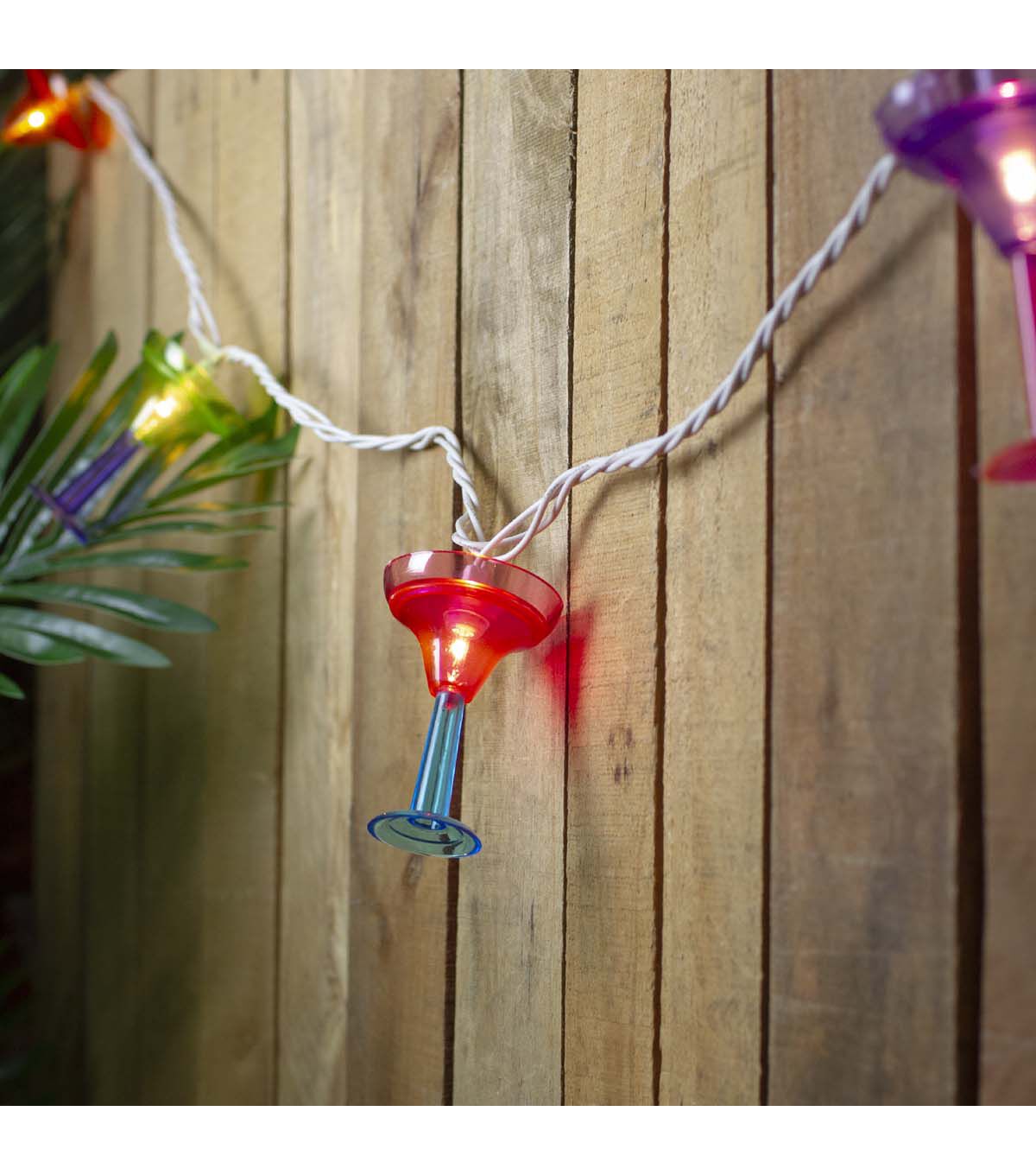 Northlight 7.5' Summer Multicolor Margarita Glass String Lights