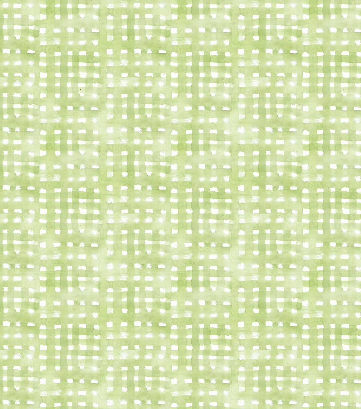 Susan Winget Green Spring Meadow Check Cotton Fabric by Keepsake Calico