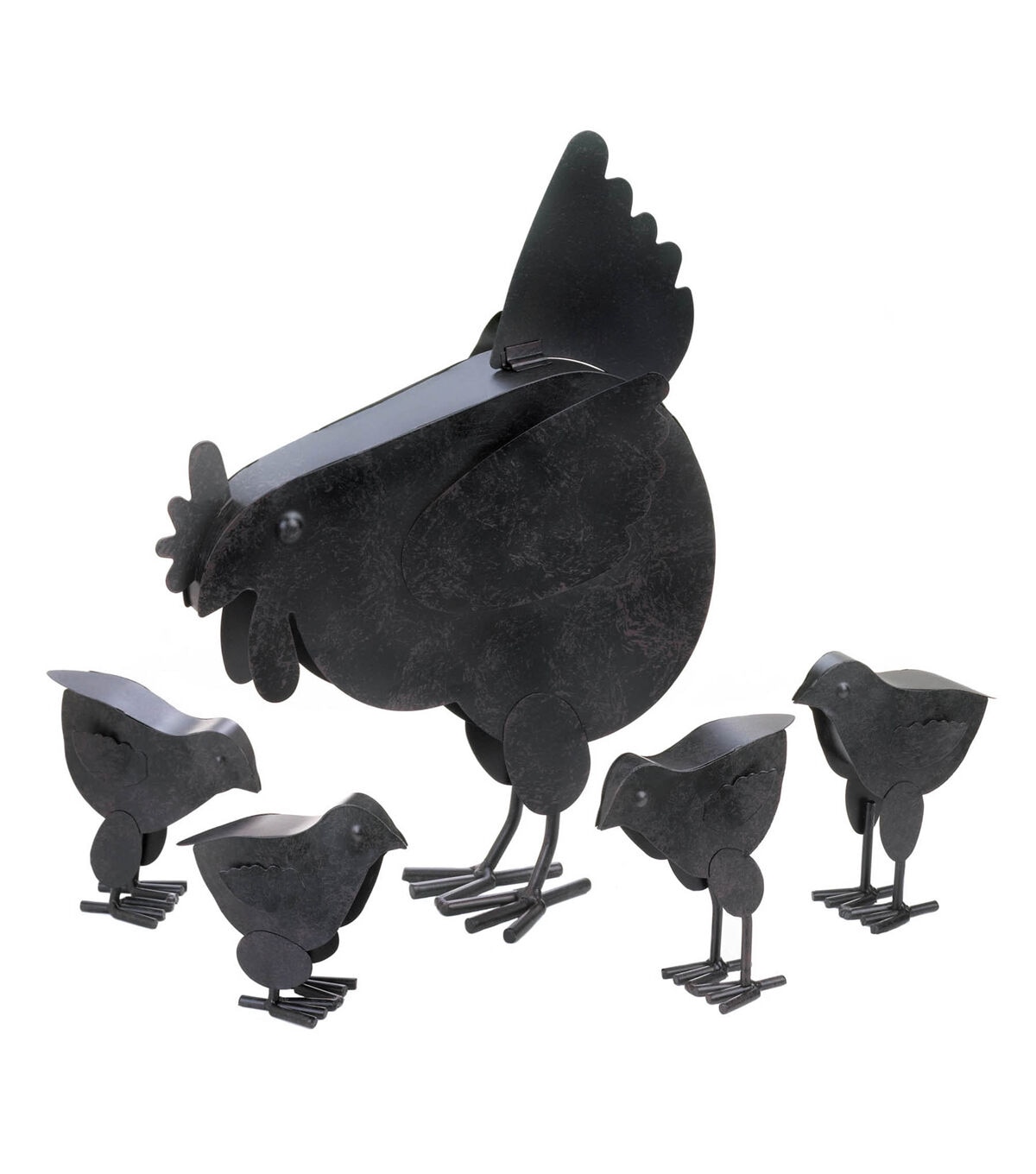 Zingz & Thingz Hen with Chicks Sculpture