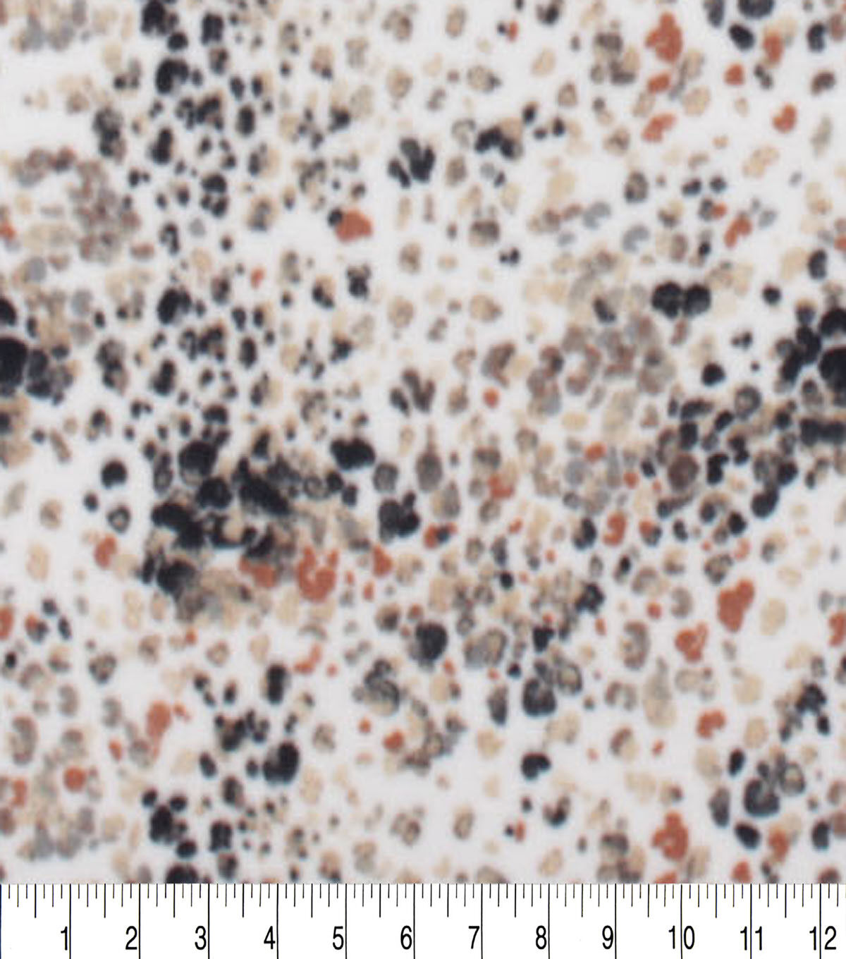 Multicolor Animal Spots Anti Pill Fleece Fabric