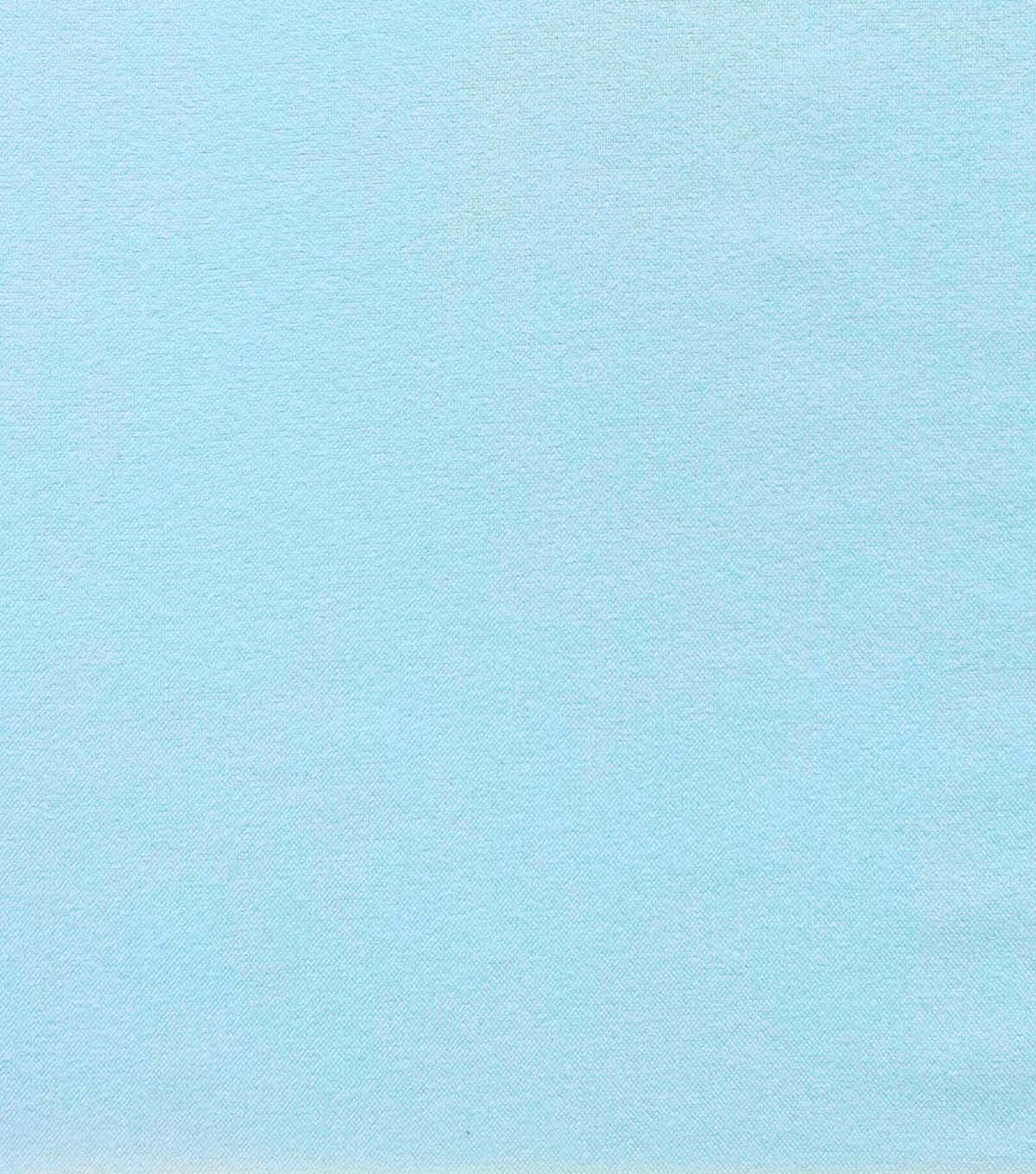 Heathered Blue Solid Luxe Flannel Fabric