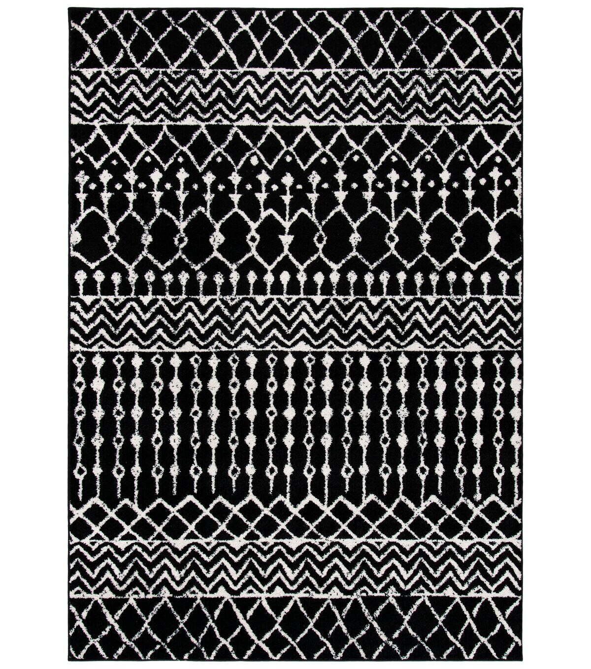 Safavieh Tulum 270 Black / Ivory 3' X 5' Sm. Rectangle