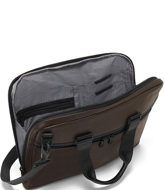 Alpha Bravo Academy Leather Briefcase