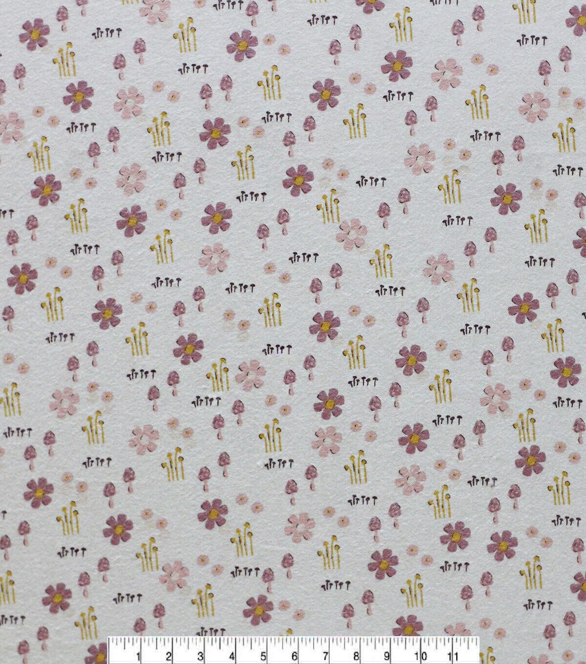 Super Snuggle Pretty Floral Flannel Fabric