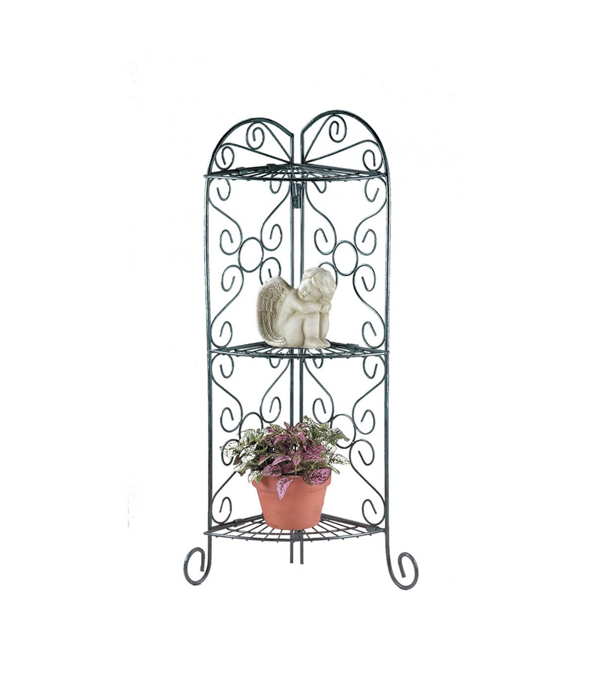 Zingz & Thingz 30in Corner Plant Stand