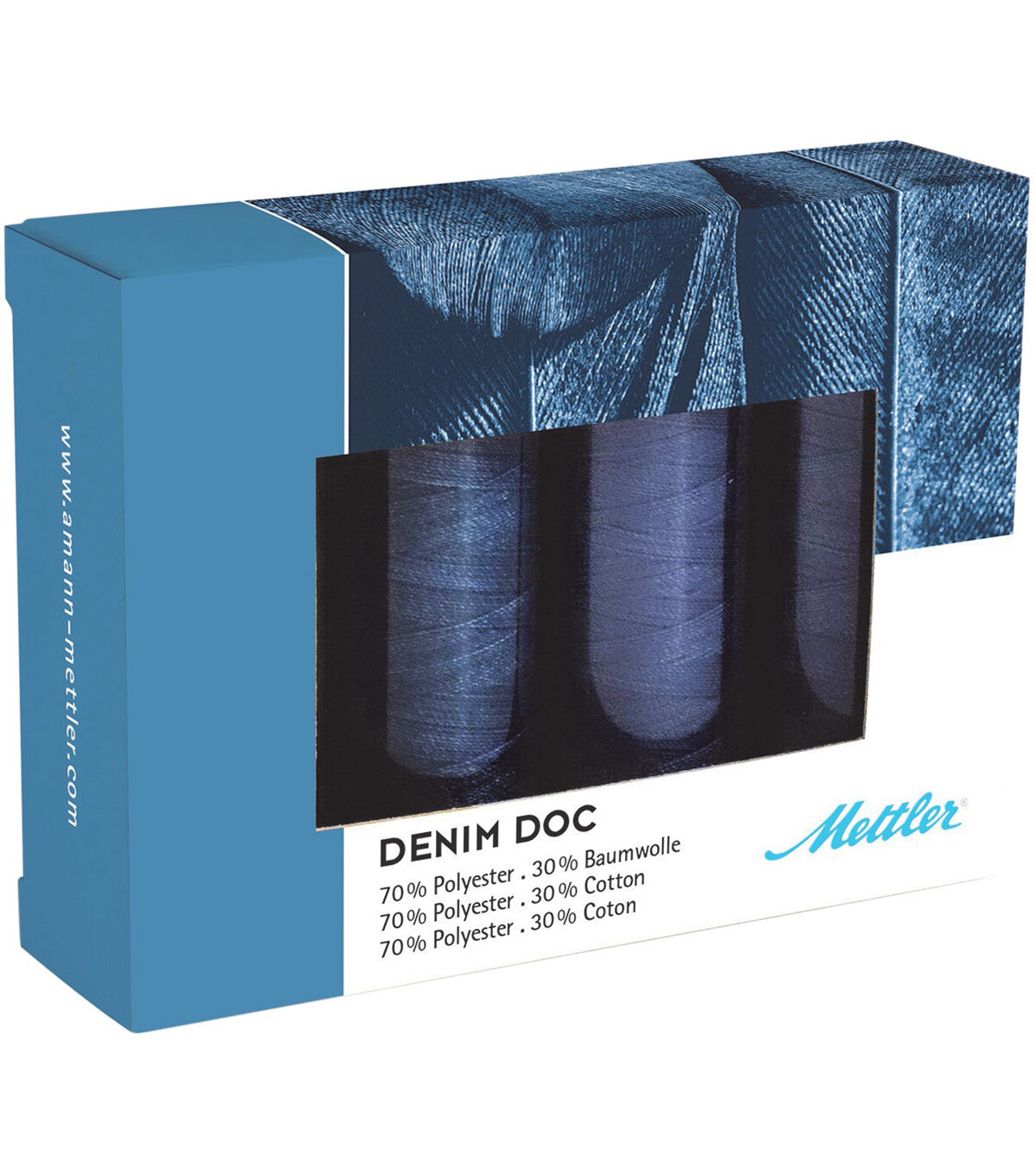 Mettler Denim Doc Thread Kit 4 Pkg