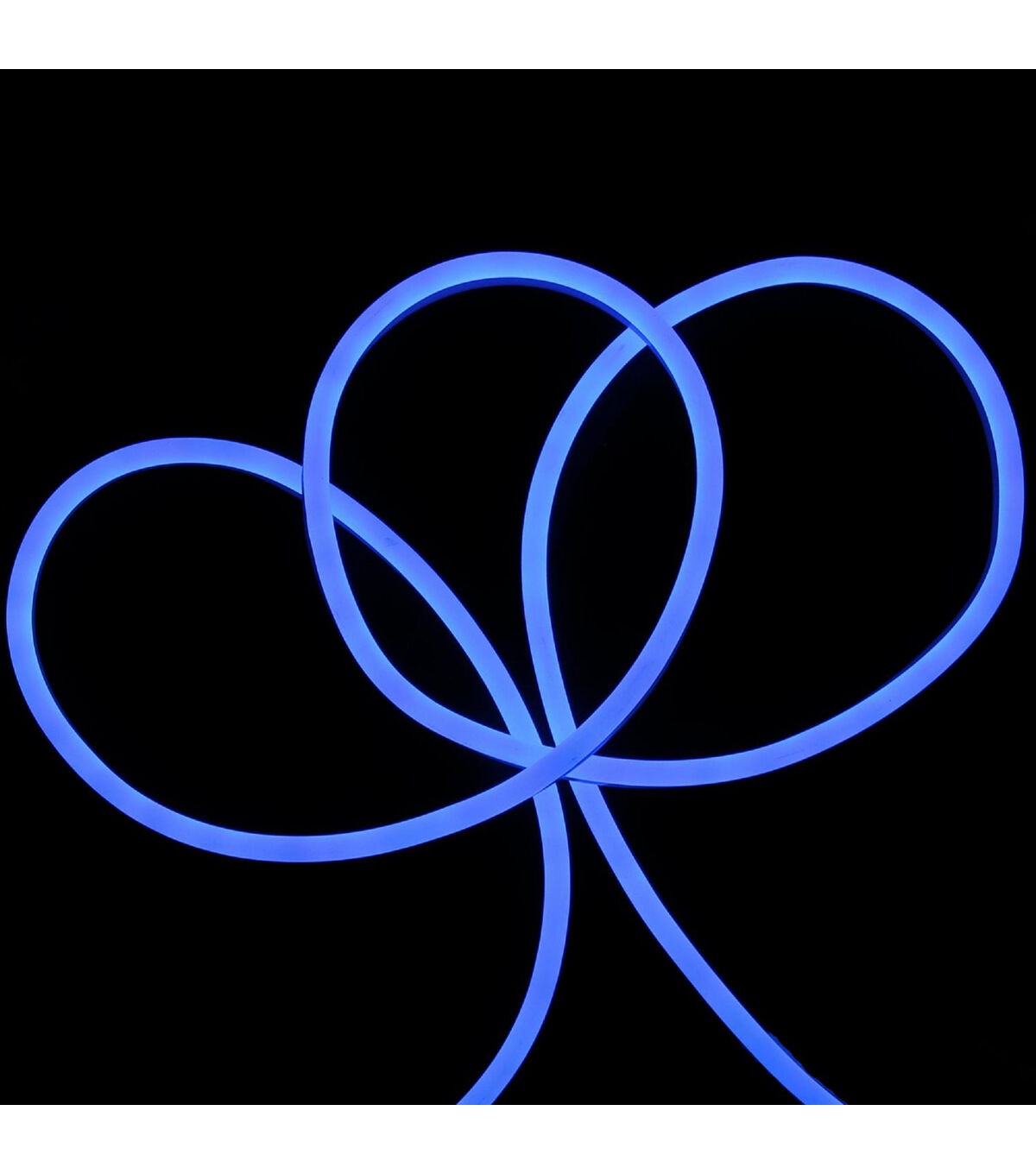 Northlight 18' Blue LED Commercial Grade Flexible Christmas Rope Lights