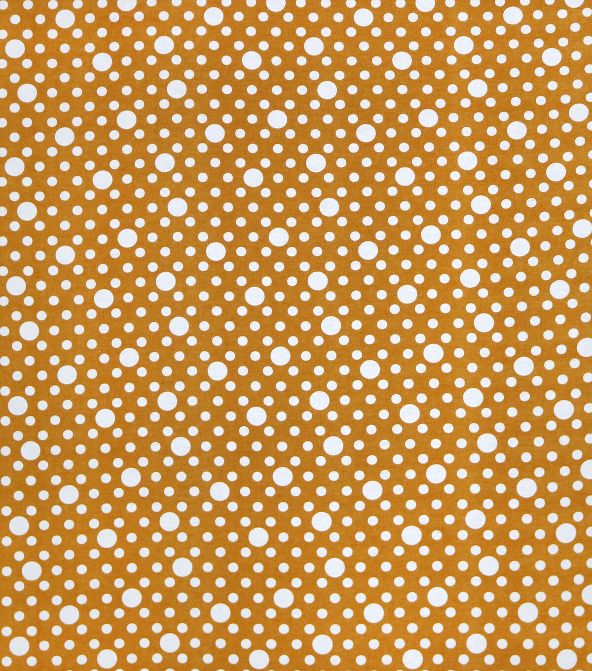 POP! Mustard Dot Super Snuggle Flannel Fabric
