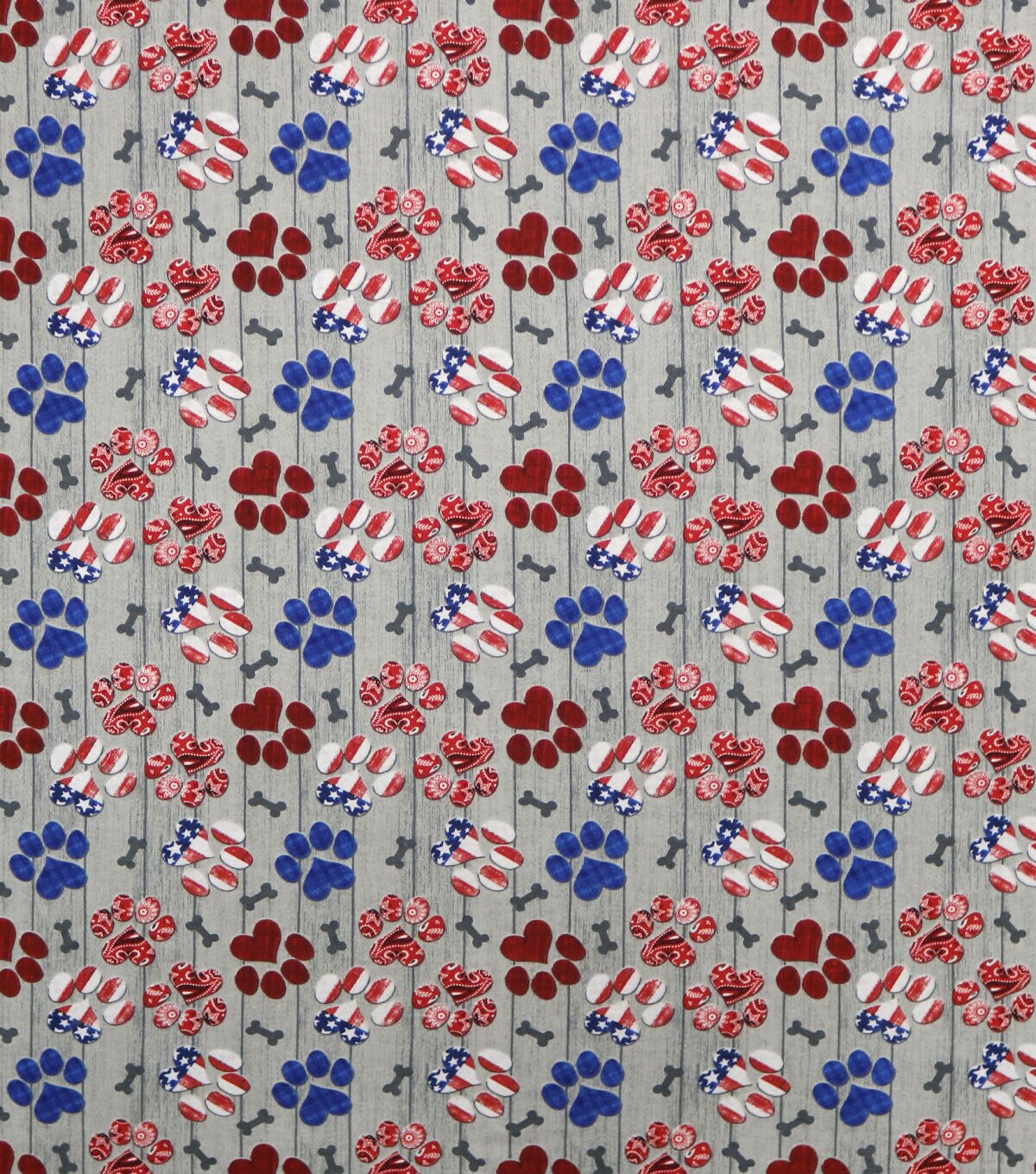 USA Dog Paws Super Snuggle Flannel Fabric