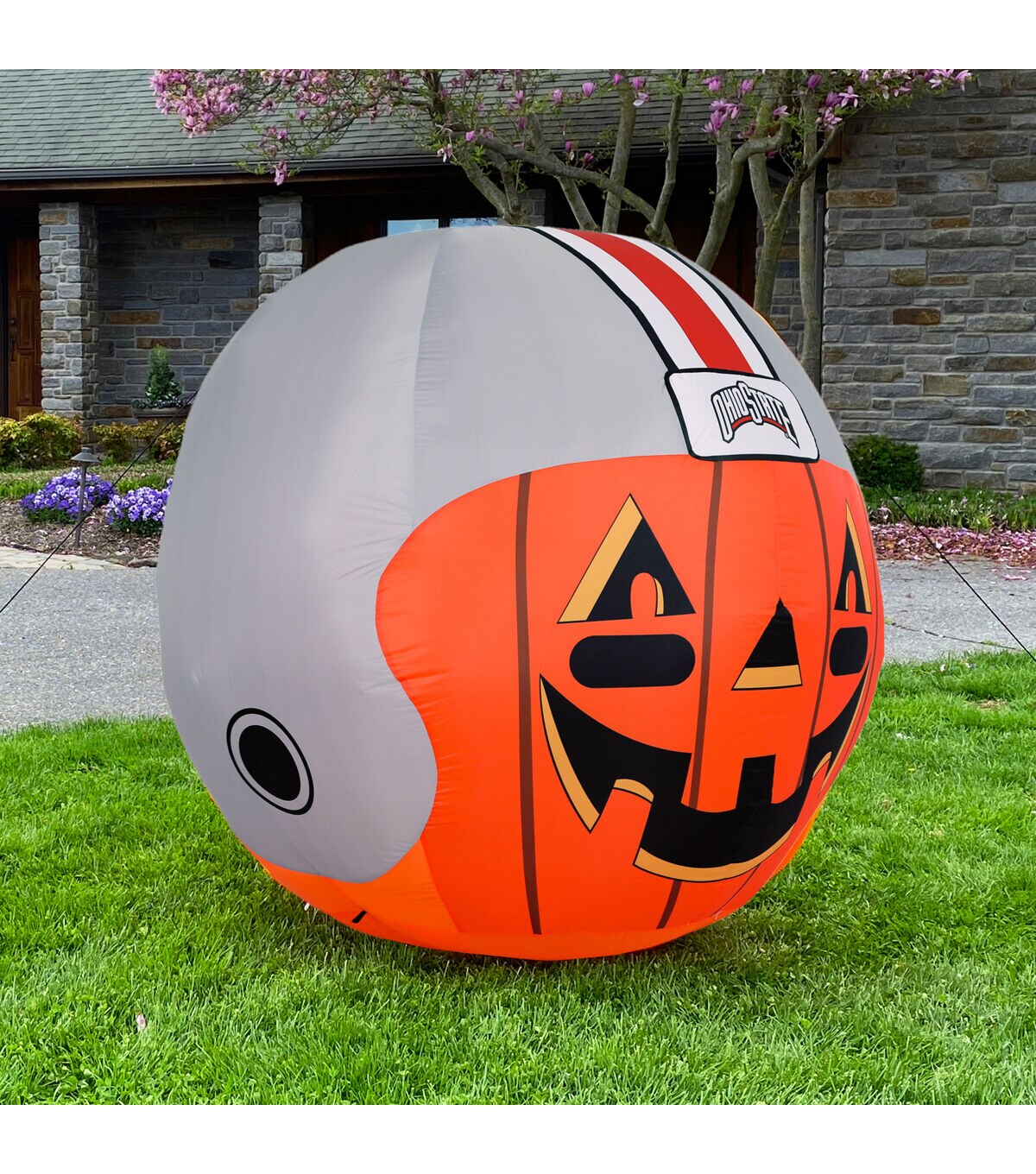 Sporticulture 4' Ohio State Buckeyes Inflatable Jackolantern Helmet
