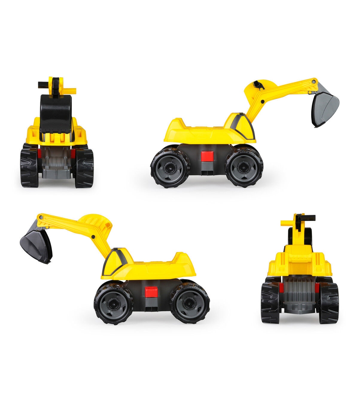 Yellow Powerful Giants Excavator Truck