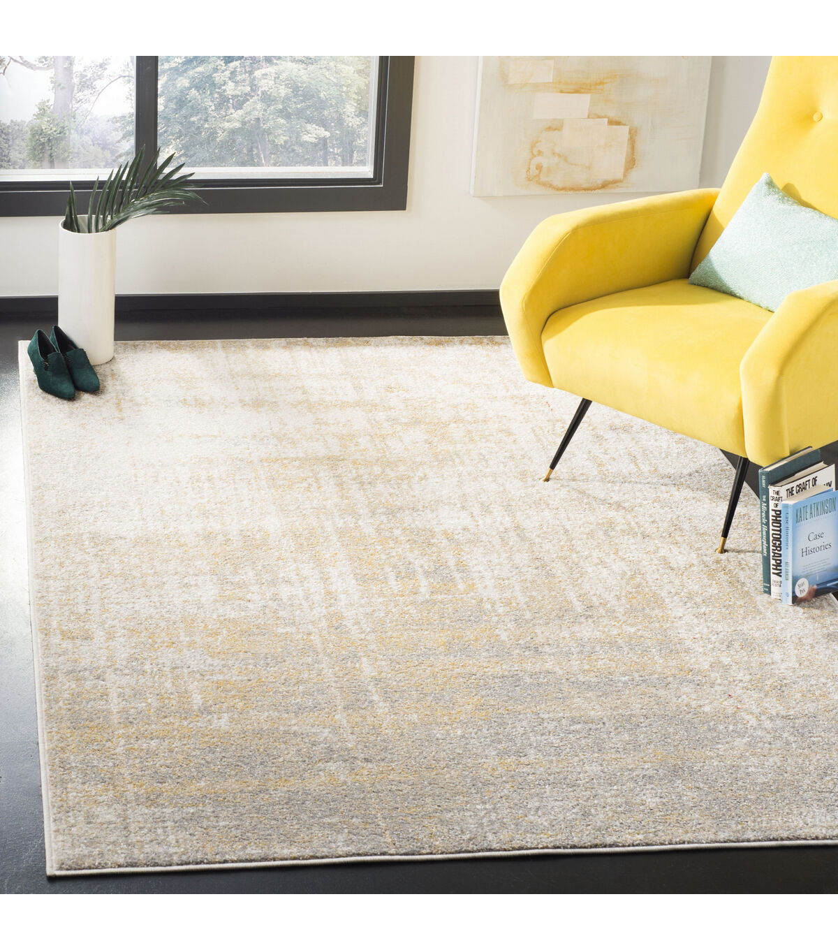 Safavieh Adirondack 207 Creme / Gold 3' X 5' Sm. Rectangle