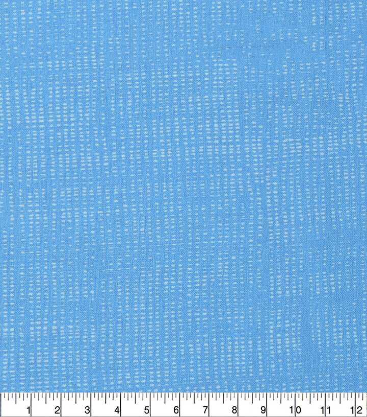 Blue Blender Textured Quilt Cotton Fabric by Keepsake Calico