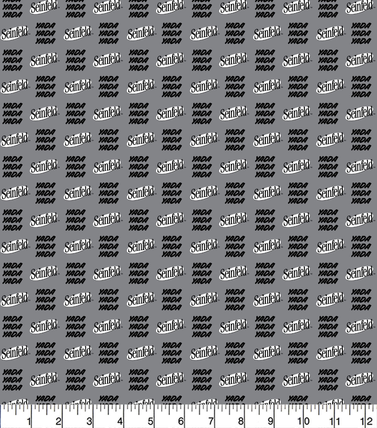 Seinfeld Yada Yada Yada Cotton Fabric