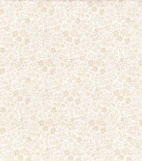 Fabric Traditions Cream Floral Cotton Fabric by Keepsake Calico