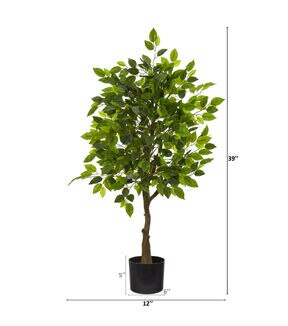 Nearly Natural 39in. Ficus Artificial Tree