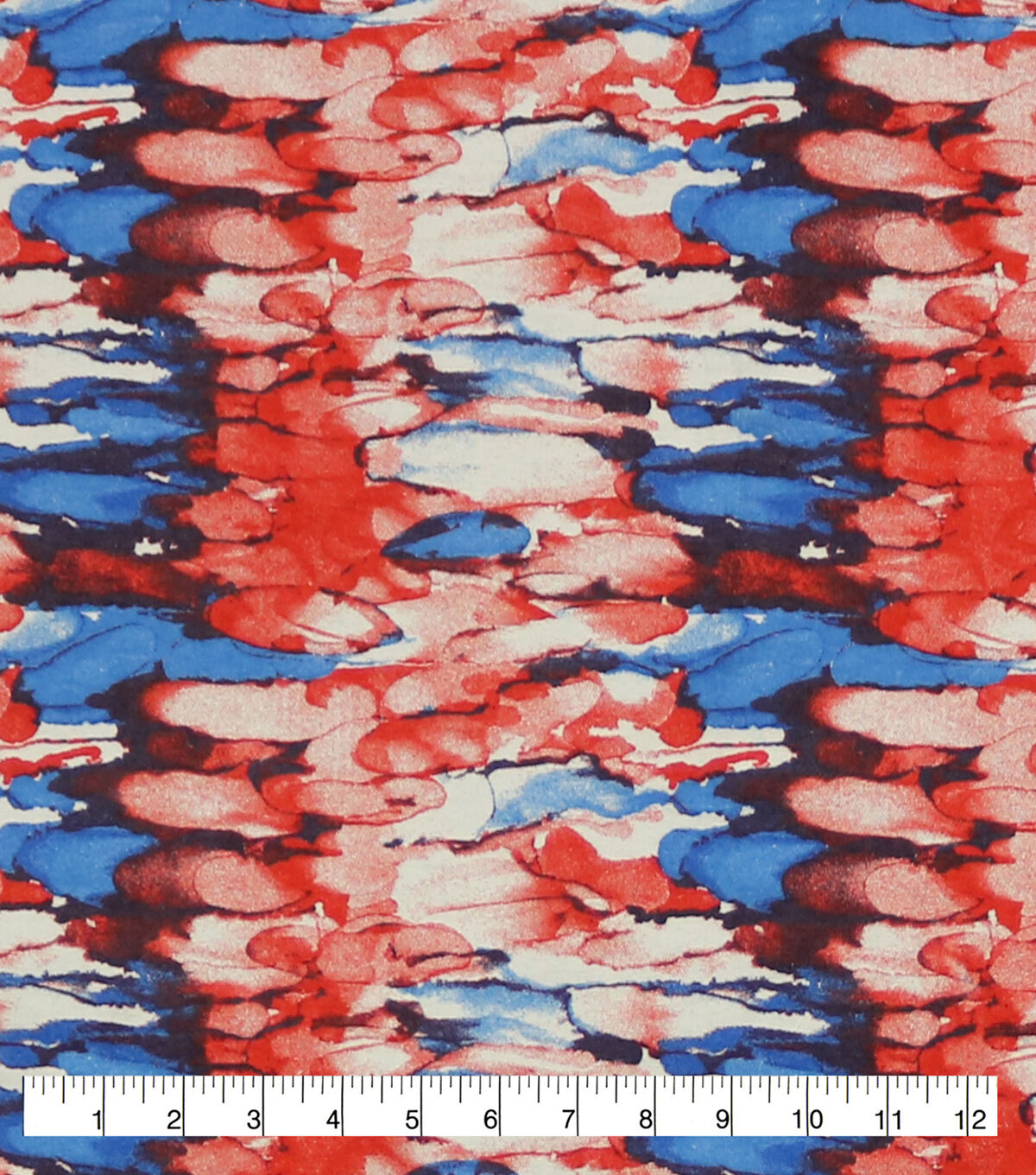 Patriotic Raindrops Super Snuggle Flannel Fabric