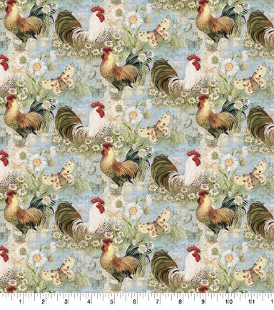 Susan Winget Proud Rooster Premium Cotton Fabric
