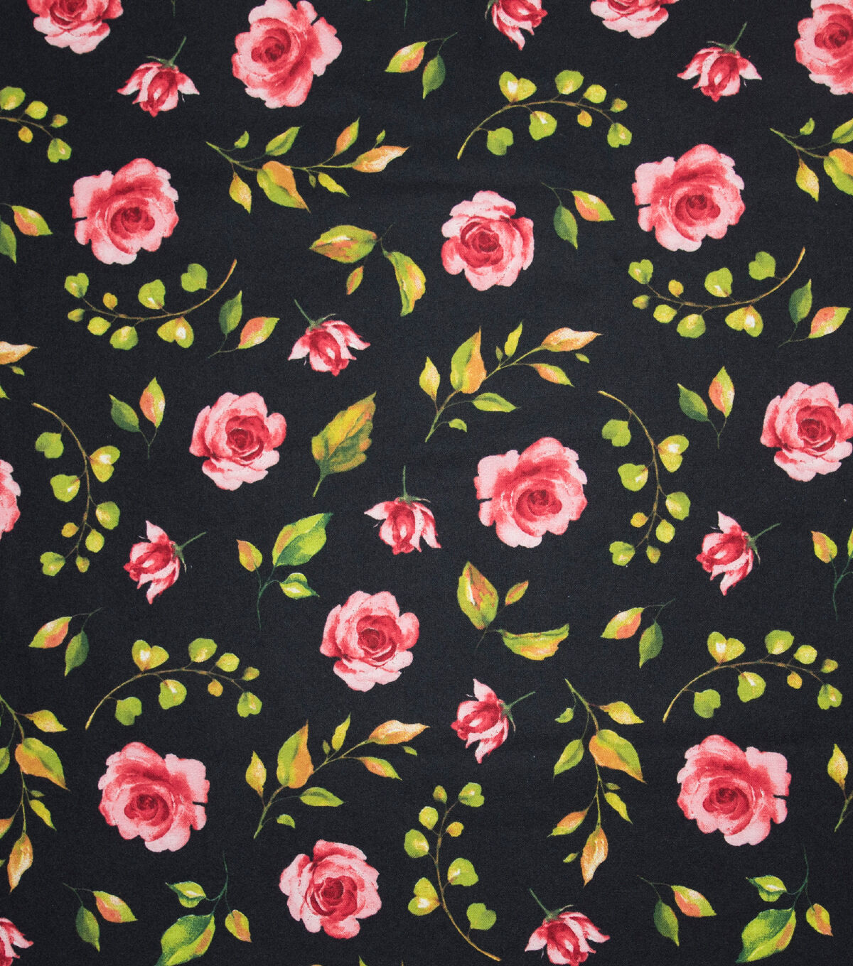 Super Snuggle Watercolor Rose Flannel Fabric