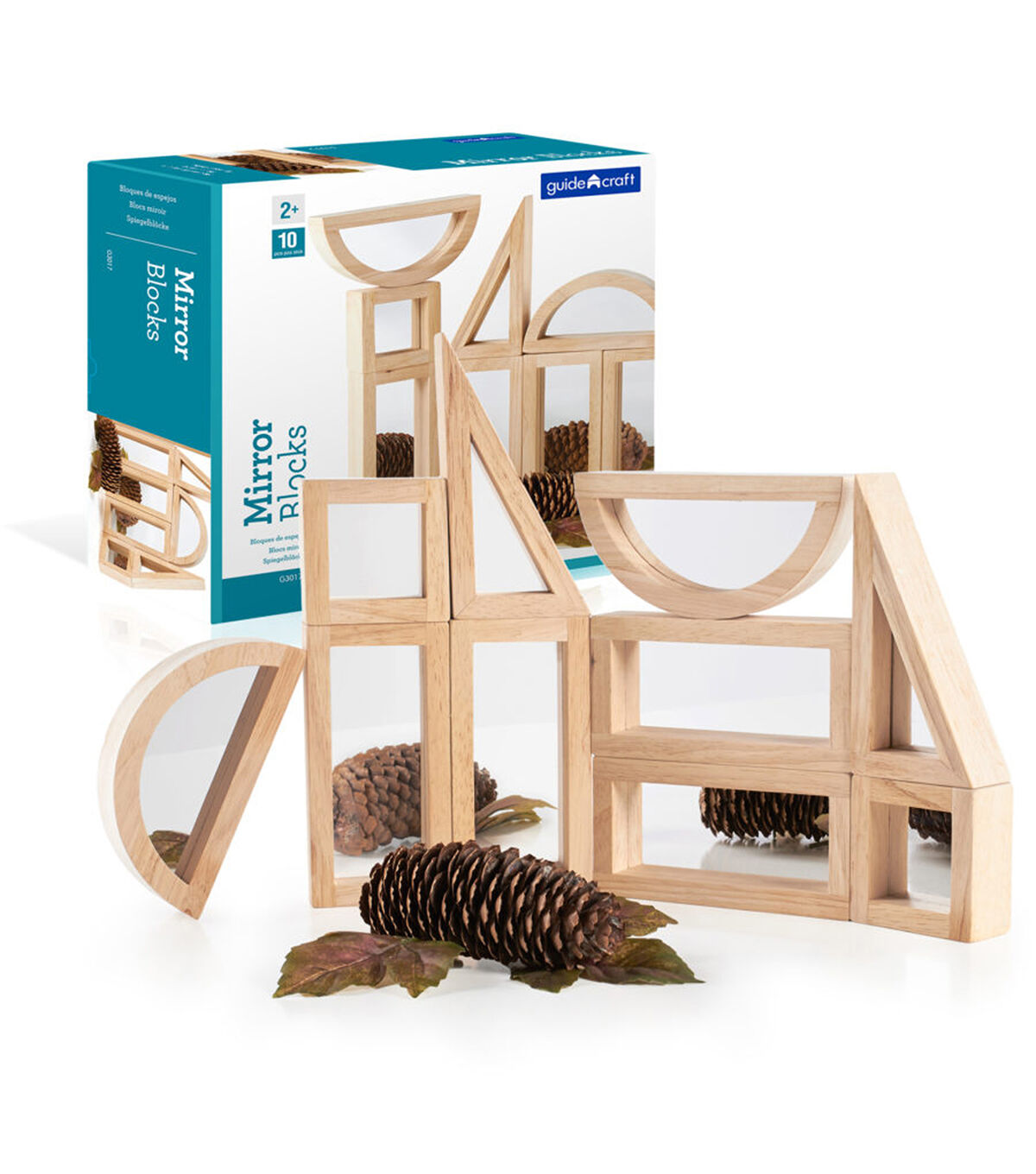 Guidecraft 10ct Mirror Block Set