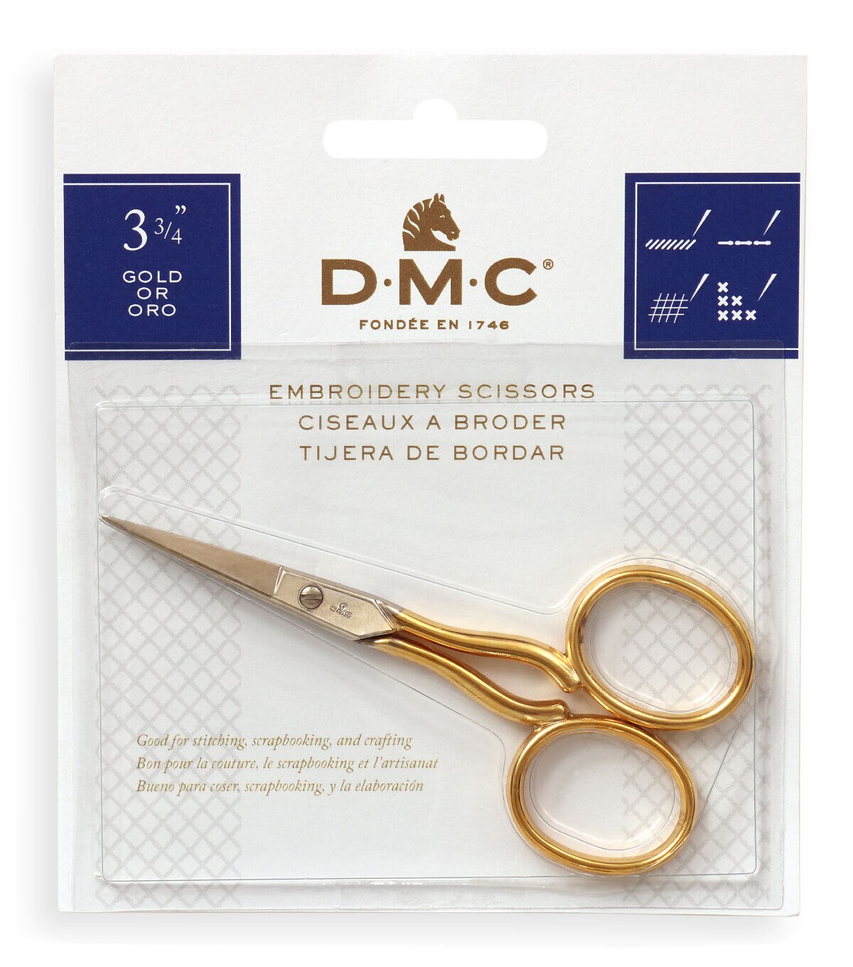 DMC Embroidery Scissors 3 3/4