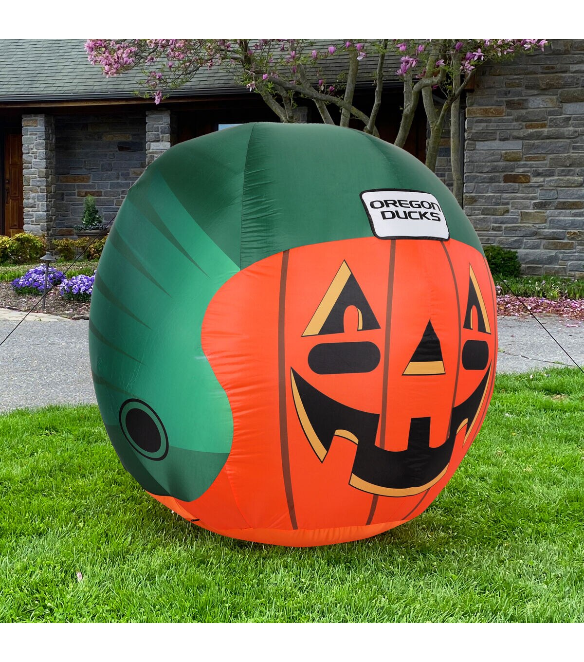 Sporticulture 4' Oregon Ducks Inflatable Jackolantern Helmet