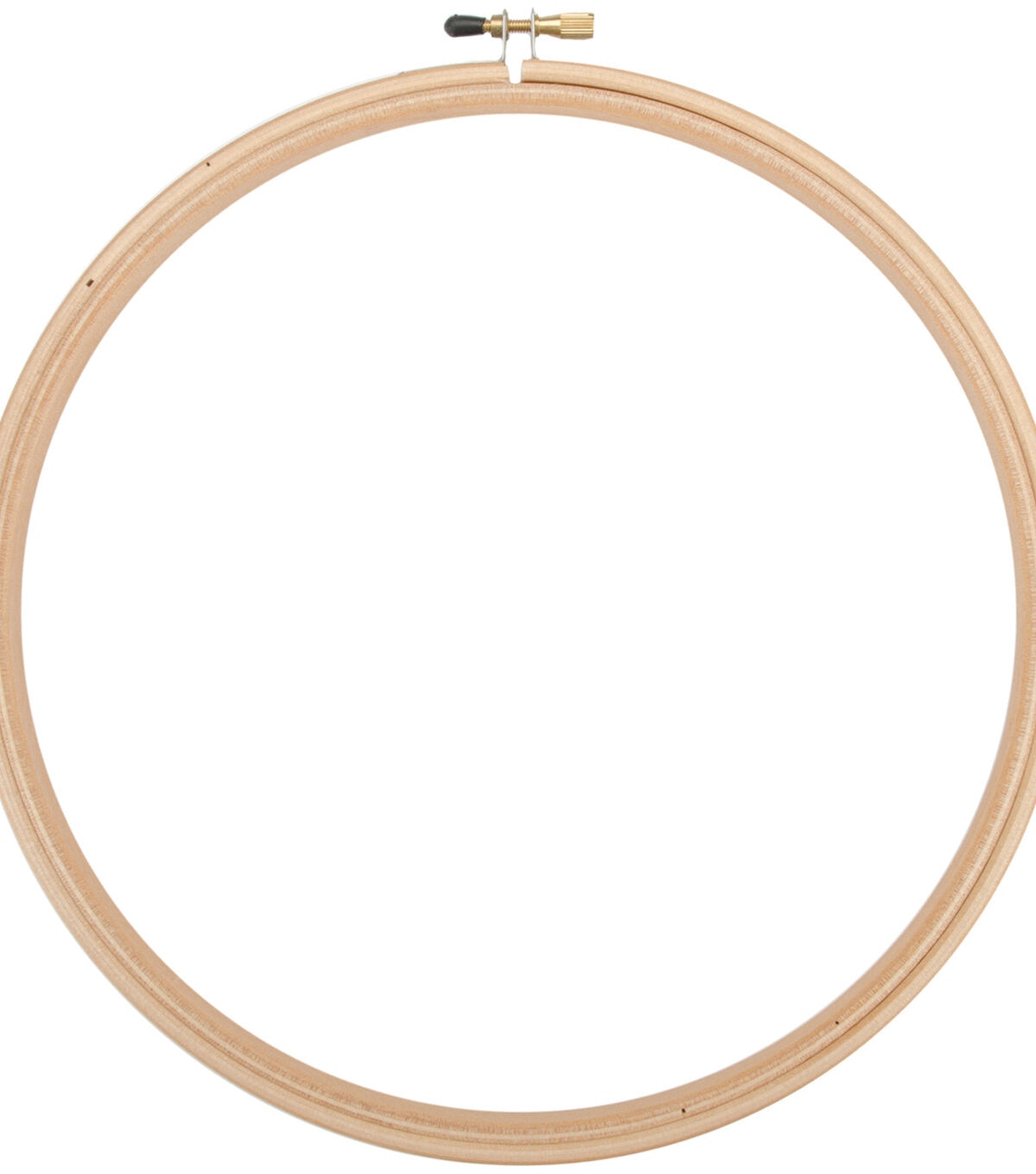 Frank A. Edmunds Wood Embroidery Hoop with Round Edges 12