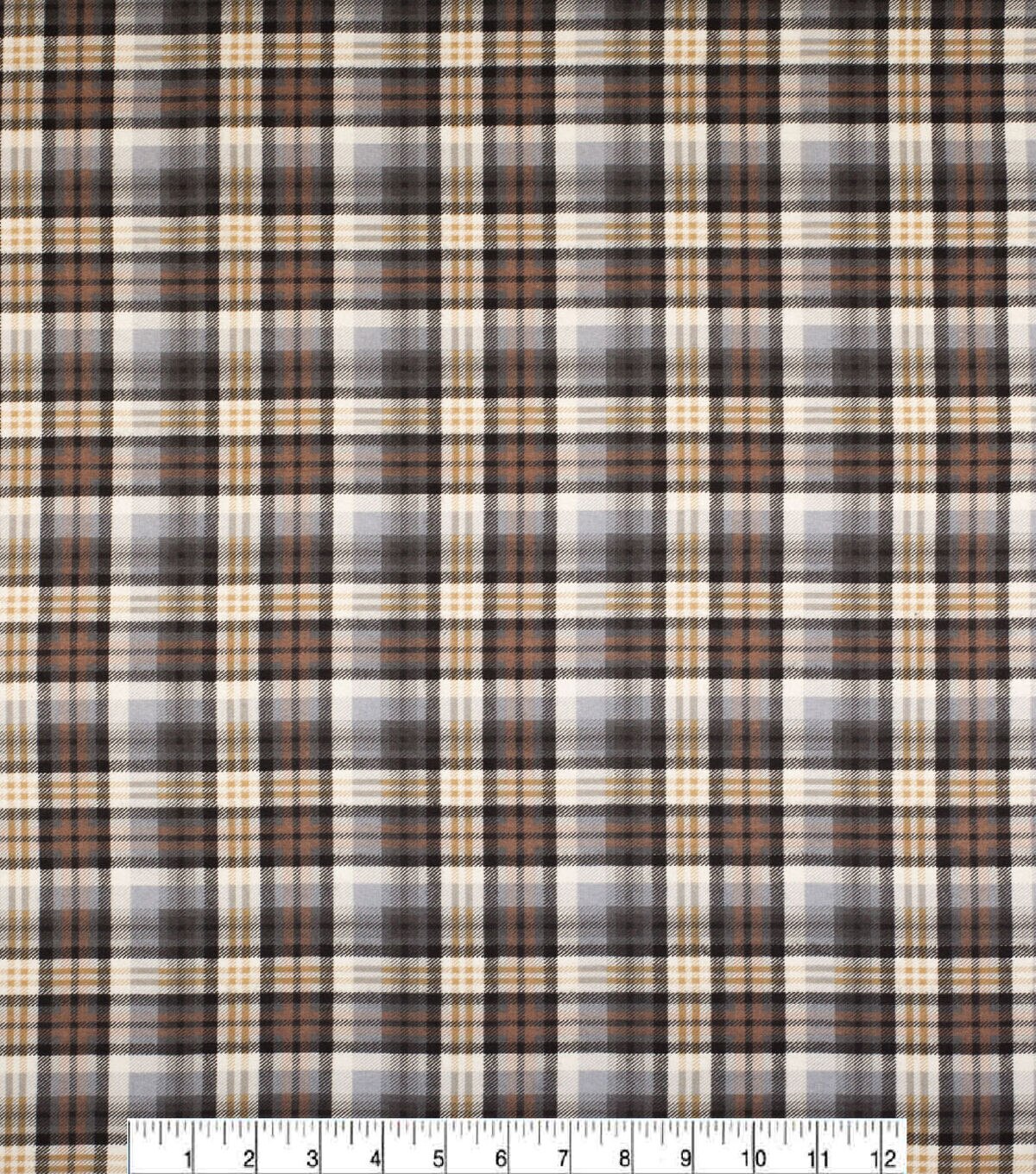 Multi Plaid Super Snuggle Flannel Fabric