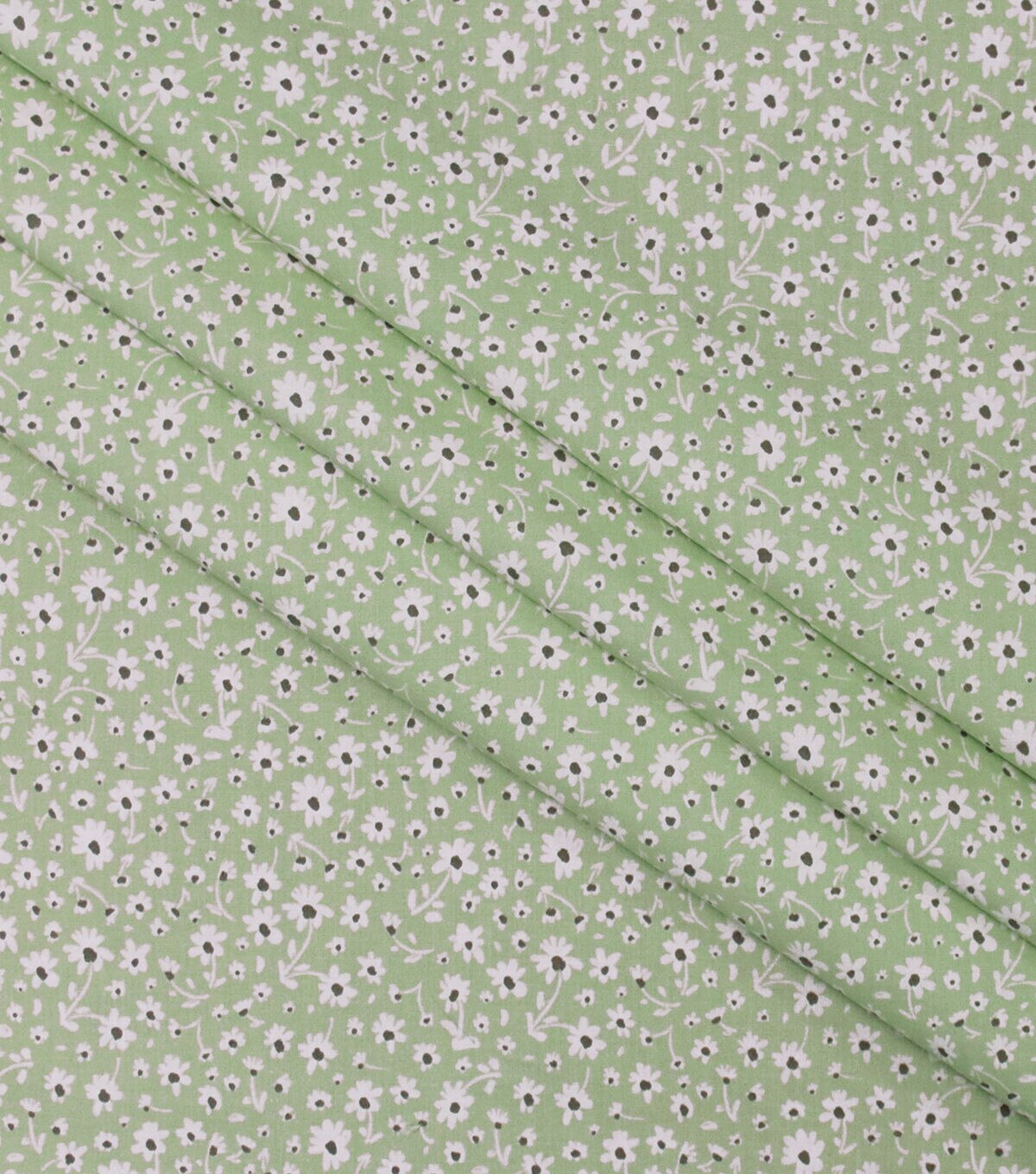 Floral on Sage Quilt Cotton Fabric by Keepsake Calico