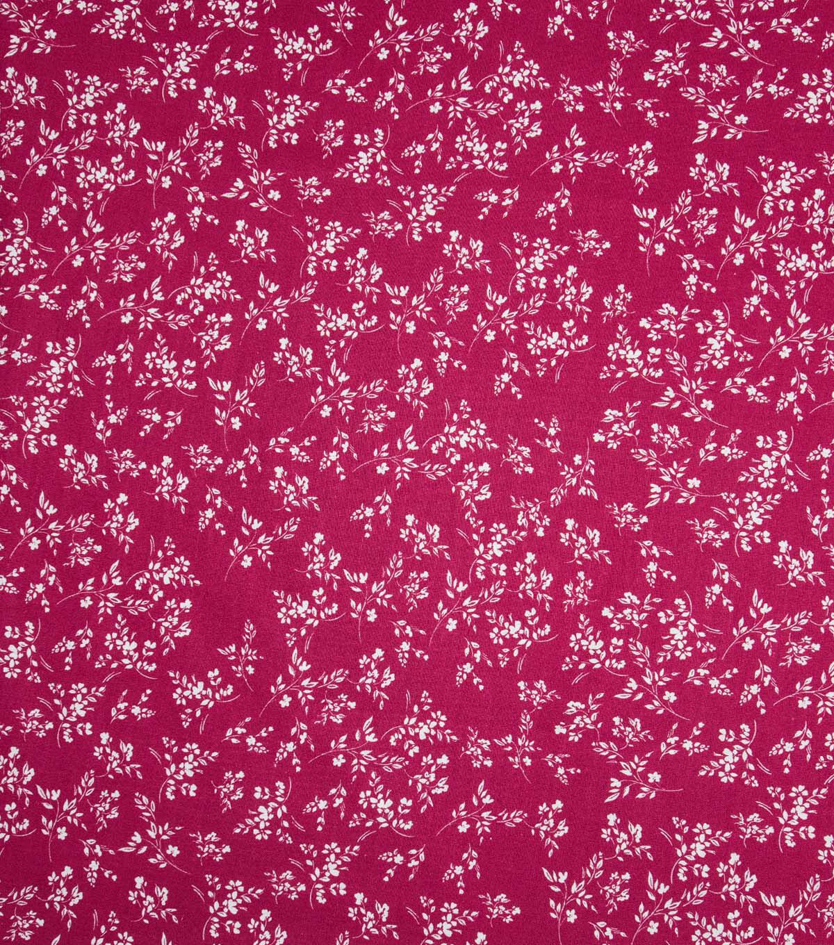 Winter Ditzy Floral Quilt Cotton Fabric by Keepsake Calico