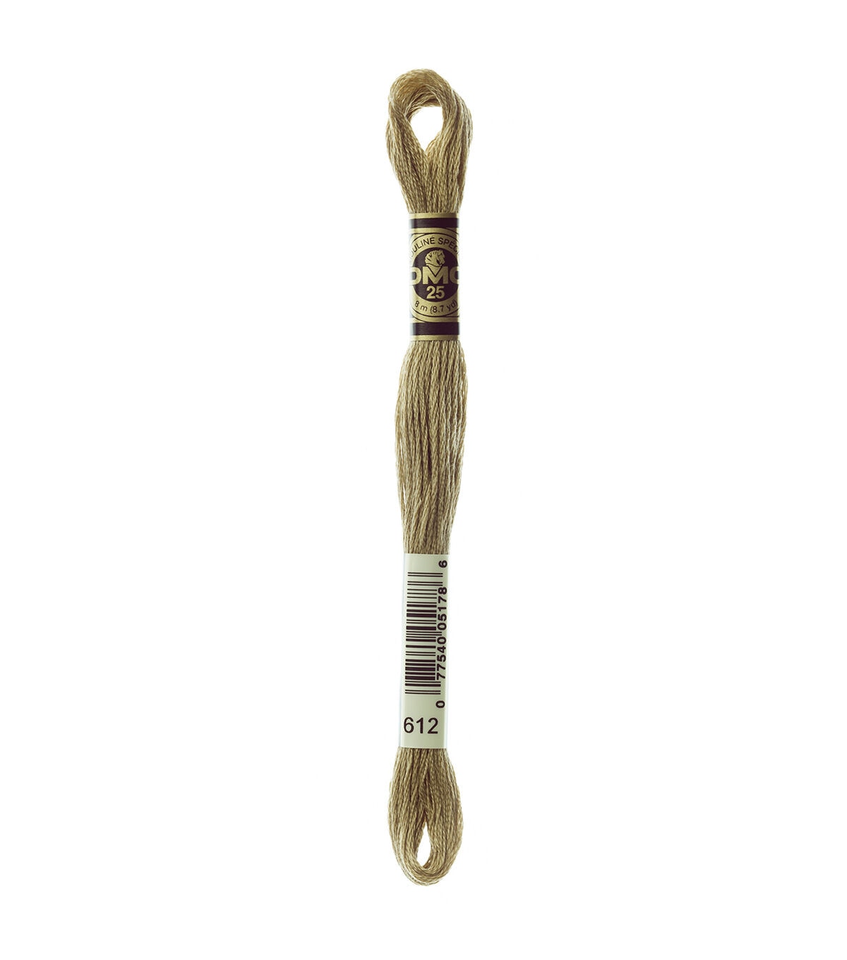 DMC 8.7yd Browns 6 Strand Cotton Embroidery Floss