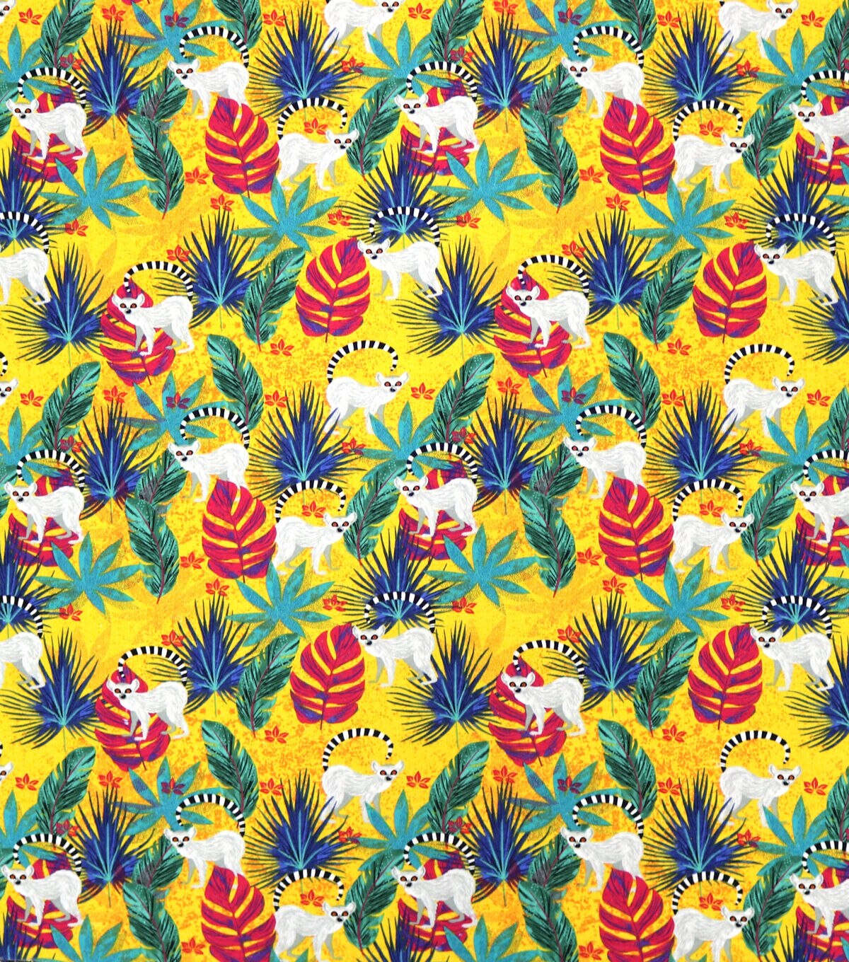Jungle Allover Super Snuggle Flannel Fabric