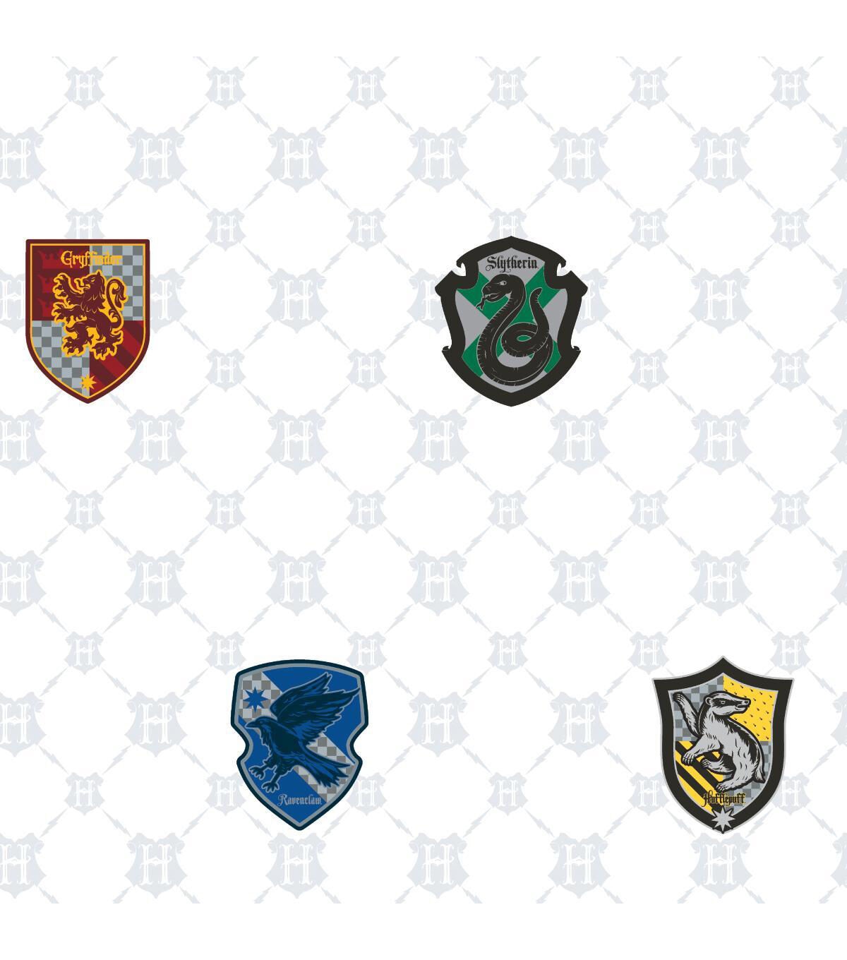 RoomMates Wallpaper Harry Potter House Crest