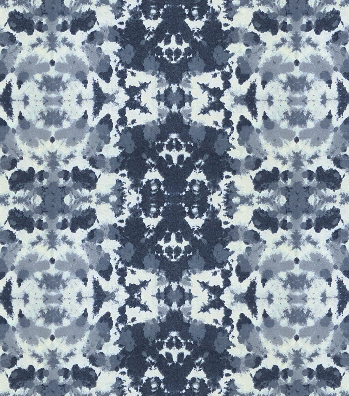 Tie Dye Blue Blend Supe Snuggle Flannel Fabric