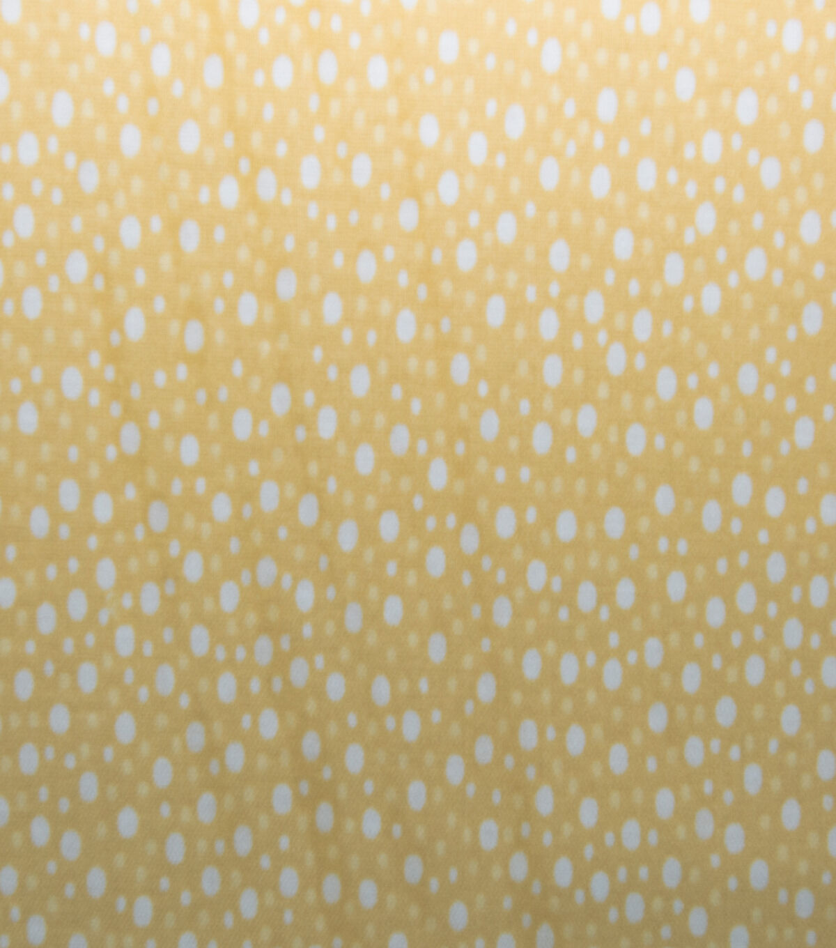 Yellow Scattered Dots Quilt Cotton Fabric by Keepsake Calico