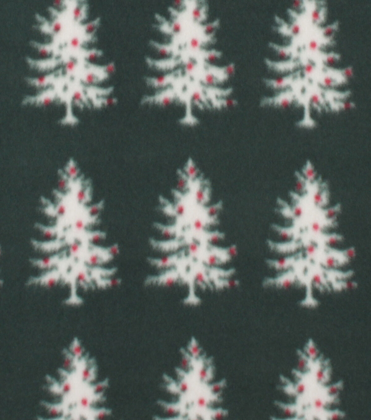 Green Tree Blizzard Fleece Fabric
